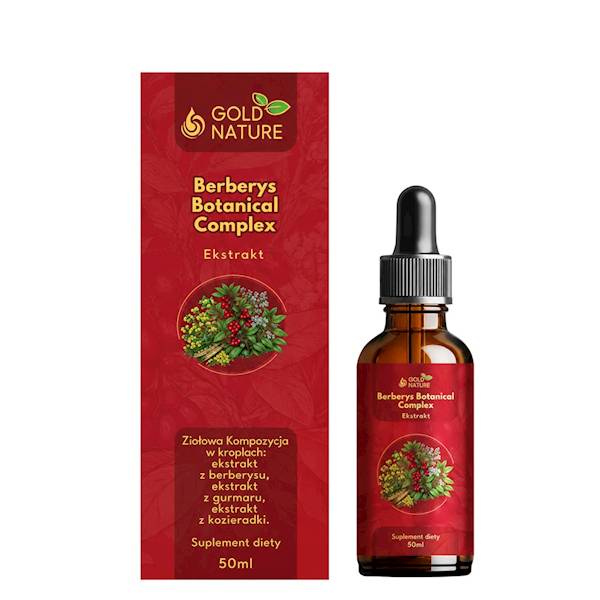 GOLD NATURE Berberys Botanical Complex extrakt50ml