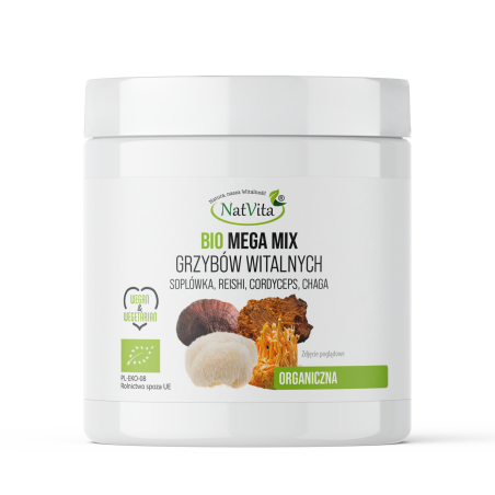 NATVITA Bio Mega Mix Grzybów Witalnych 100g