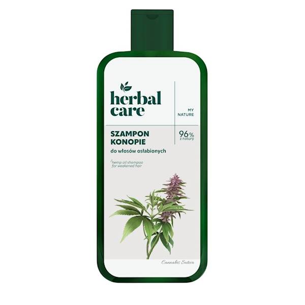 HERBAL CARE Szampon KONOPIE do włosów osłabionych 