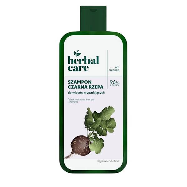 HERBAL CARE Szampon CZARNA RZEPA do włosów wypadaj
