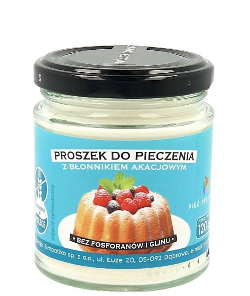 PIĘĆ PRZEMIAN Proszek do pieczenia bezgl.z bł.aka 