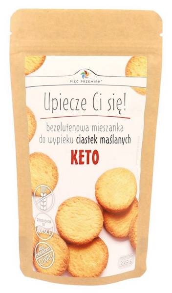 PIĘĆ PRZEMIAN Mieszanka na ciastka KETO 365g