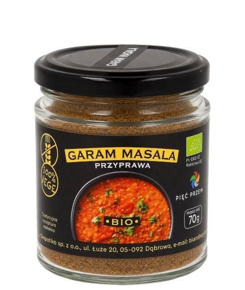 PIĘĆ PRZEMIAN Garam Masala przyprawa bio 70g
