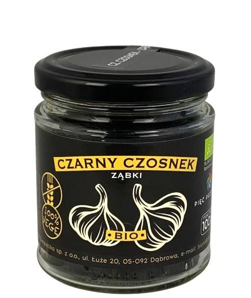 PIĘĆ PRZEMIAN Czarny czosnek - ząbki b/łupiny100g