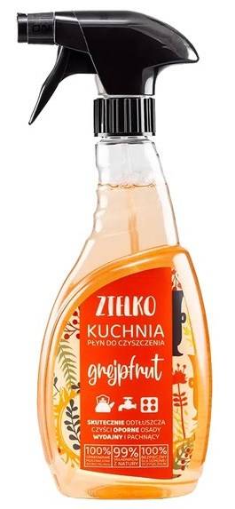 ZIELKO KUCHNIA Płyn do czyszczenia GREJPFRUT 500ml