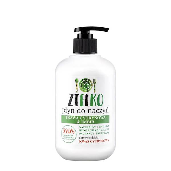 ZIELKO Płyn do mycia naczyń TRAWA CYTRYNOWA 500ml