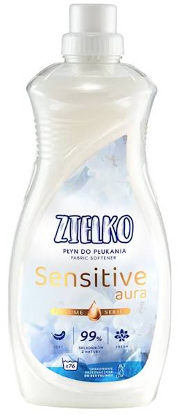 ZIELKO Płyn do płukania biały SENSITIVE AURA