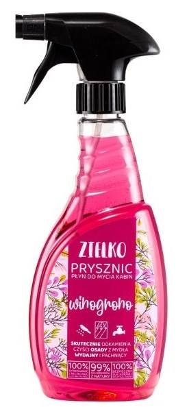 ZIELKO PRYSZNIC Płyn do mycia kabin WINOGRONO