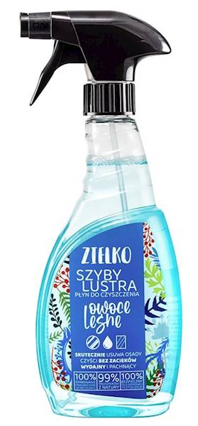 ZIELKO SZYBY LUSTRA Płyn do czyszcz. OWOCE LEŚNE