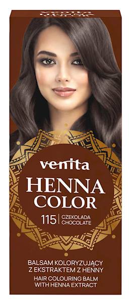 VENITA henna tuba 115 czekolada