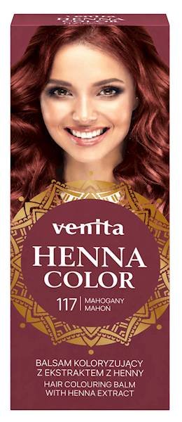 VENITA henna tuba 117 mahoń 