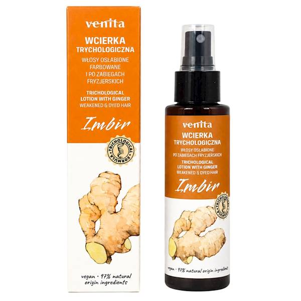 VENITA Trychologiczna wcierka Imbir 100ml