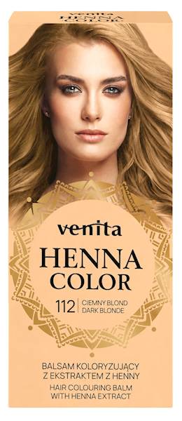 VENITA henna tuba 112 ciemny blond