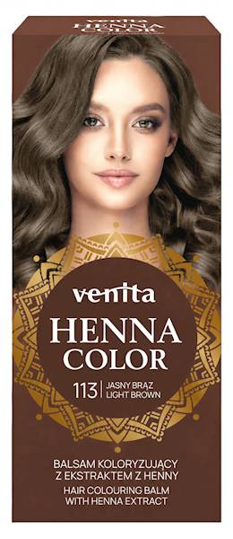 VENITA henna tuba 113 jasny brąz