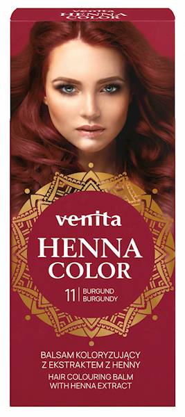 VENITA henna tuba 011 burgund