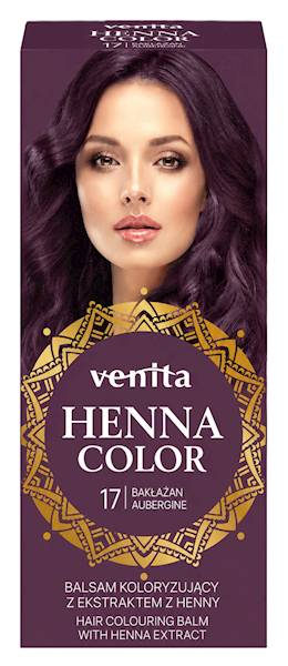 VENITA henna tuba 017 bakłażan
