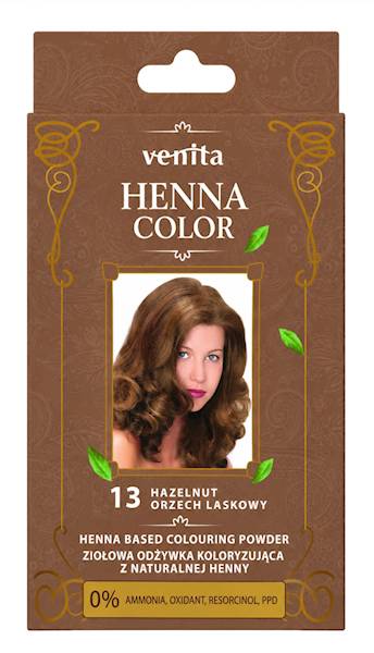VENITA henna proszek nr 13 orzech laskowy 25g 