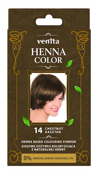 VENITA henna proszek nr 14 kasztan 25g 