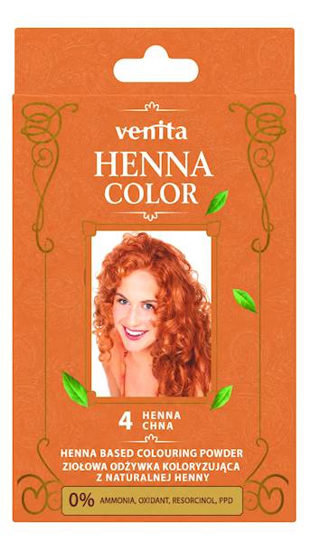 VENITA henna proszek nr 4 chna 25g - ziołowa odżyw