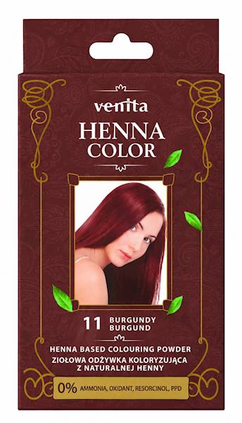 VENITA henna proszek nr 11 burgund 25g 