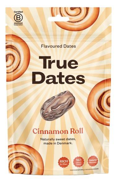 TRUE DATES Cinnamon Roll 100g - daktyle cynamon
