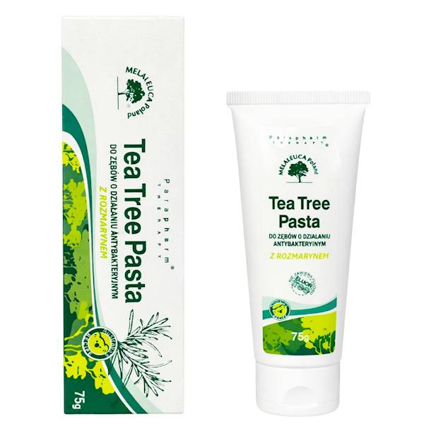 Tea Tree Pasta do zębów z rozmarynem antybakter.