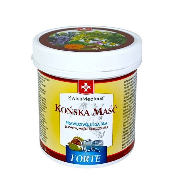 SWISSMEDICUS Końska maść chłodząca FORTE 250ml