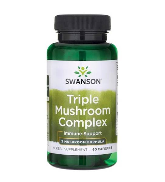 SWANSON Triple Mushroom Complex 60kaps.