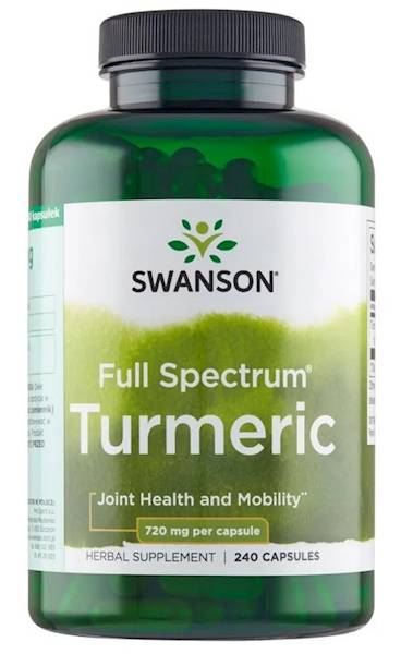 SWANSON Turmeric 720mg 240caps