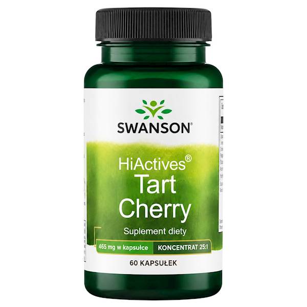 SWANSON Tart Cherry 60 kaps. (Kwaśna wiśnia)