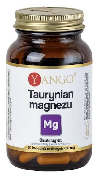YANGO Taurynian magnezu 60 kaps.