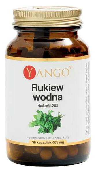 YANGO Rukiew Wodna ekstrakt 250mg 90kaps