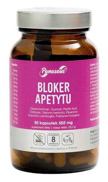 YANGO PANASEUS Bloker Apetytu 50kaps