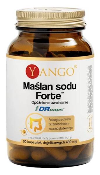 YANGO Maślan sodu Forte 490mg 90 kaps.