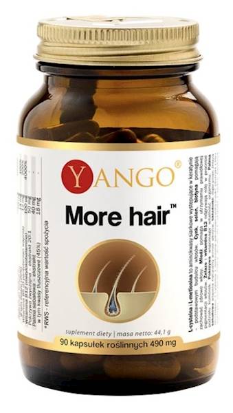 YANGO More hair (witaminy na mocne włosy)90 kaps.