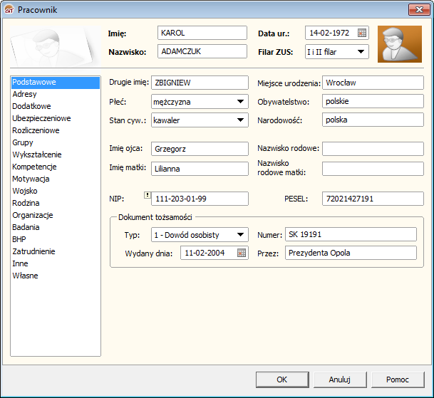 PROGRAM INSERT GRATYFIKANT GT