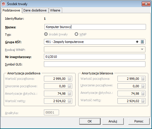 PROGRAM INSERT REWIZOR GT