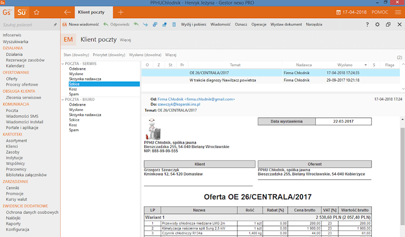 GESTOR NEXO PRO LICENCJA NA 1 STANOWISKO