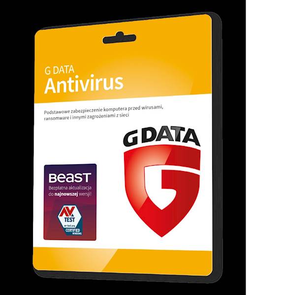 PROGRAM GDATA ANTYWIRUS 1 PC/1 ROK