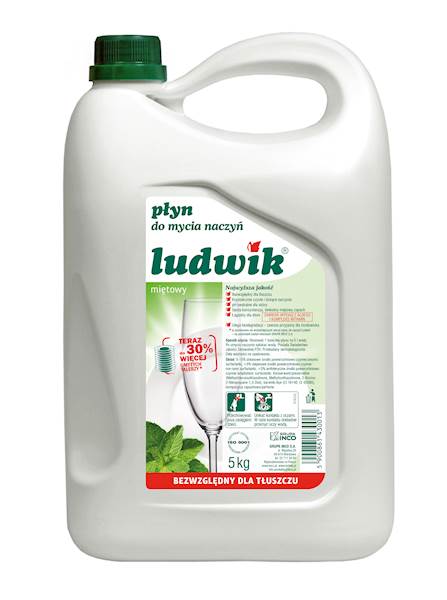 28-Ludwik płyn do naczyń 5kg mięta