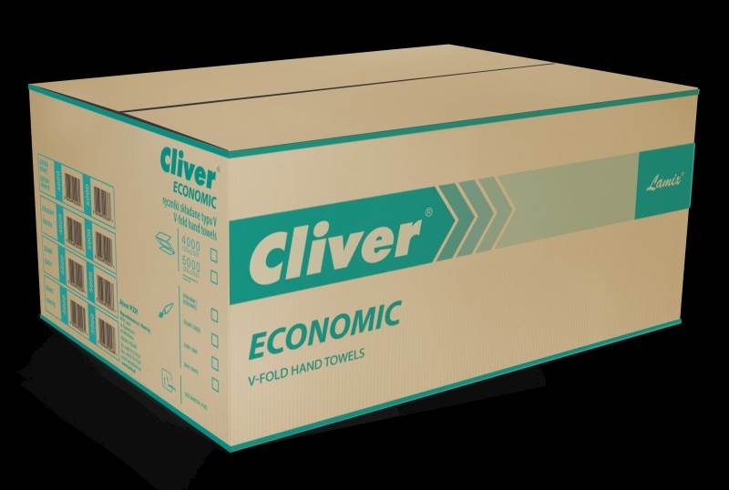 15-Ręcznik ZZ Cliver Economic biały /4000