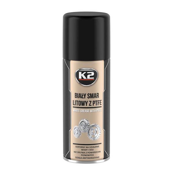 W121 BIAŁY SMAR Z PTFE 400ML. SMARUJE,CHRONI PRZED KOROZ. GTU03