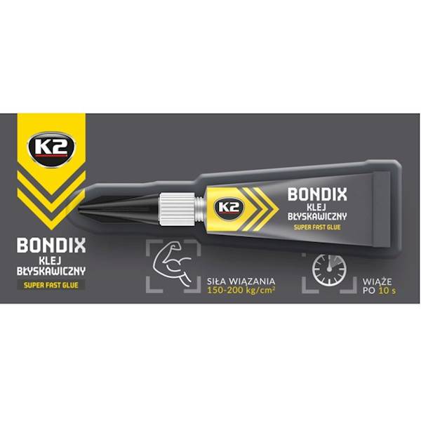 B1000 BONDIX 3G.SZYBKOSCHNĄCY KLEJ 15 SEKUNDOWY