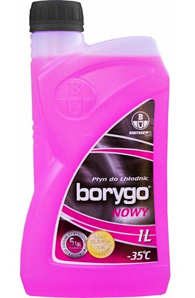 BORYGO NOWY PŁYN DO CHŁODNIC 1L.