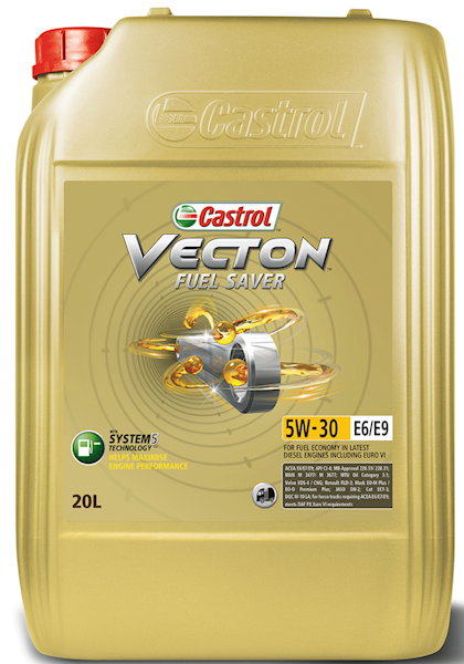 CASTROL VECTON FUEL SAVER 5W30 20L E6/E9