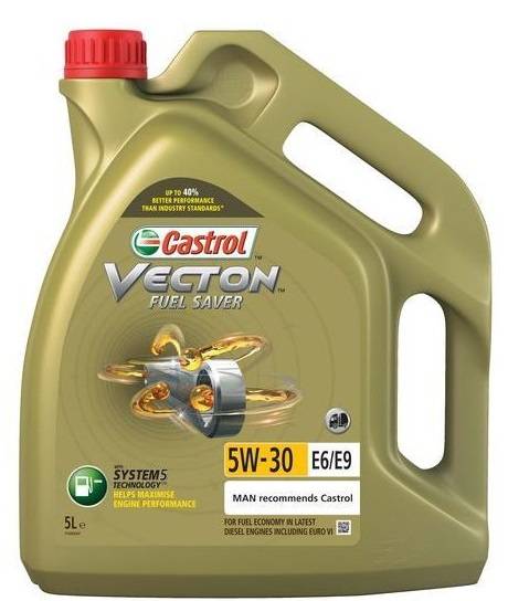 CASTROL  VECTON FUEL SAVER 5W30 5L.  E6/E9