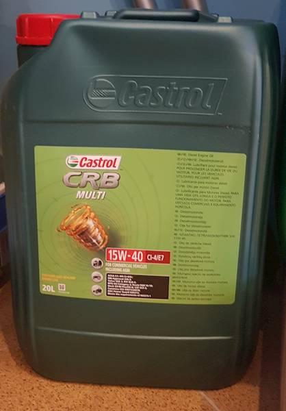 CASTROL CRB MULTI CI-4/E7 15W40 20L.  