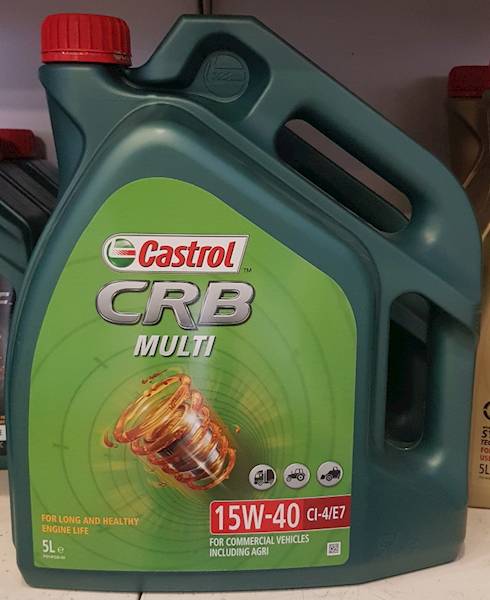 CASTROL CRB MULTI CI-4/E7 15W40 5L.