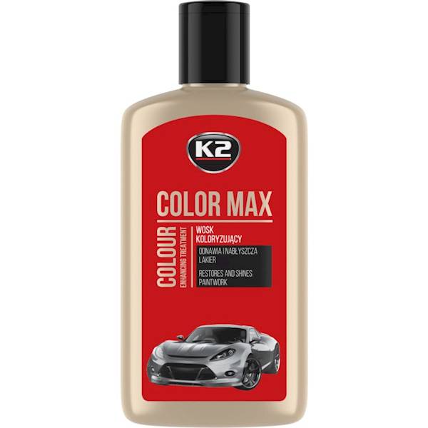K020RED  COLOR MAX 250ML.CZERWONY WOSK KOLORYZUJĄCY