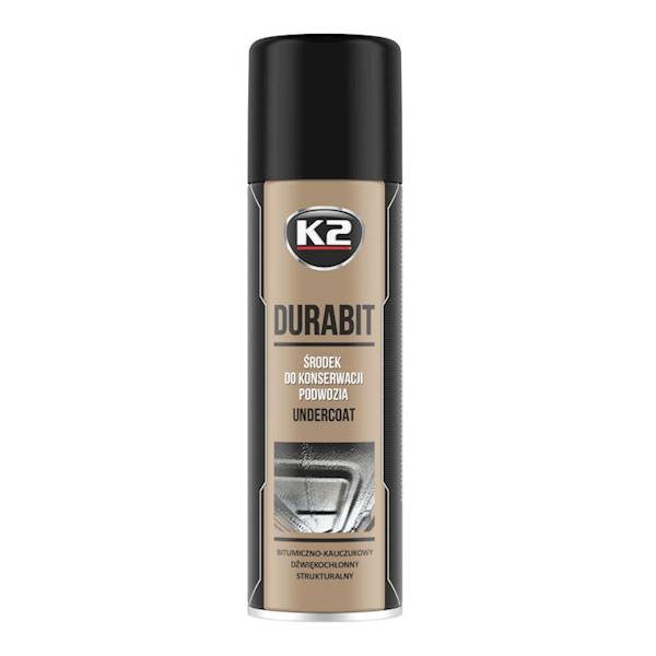 L320 DURABIT CZARNY 500ML. SPRAY DO KONSERWACJI PODWOZI STRUKTURALNY